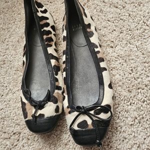 Stuart Weitzman leapord flares